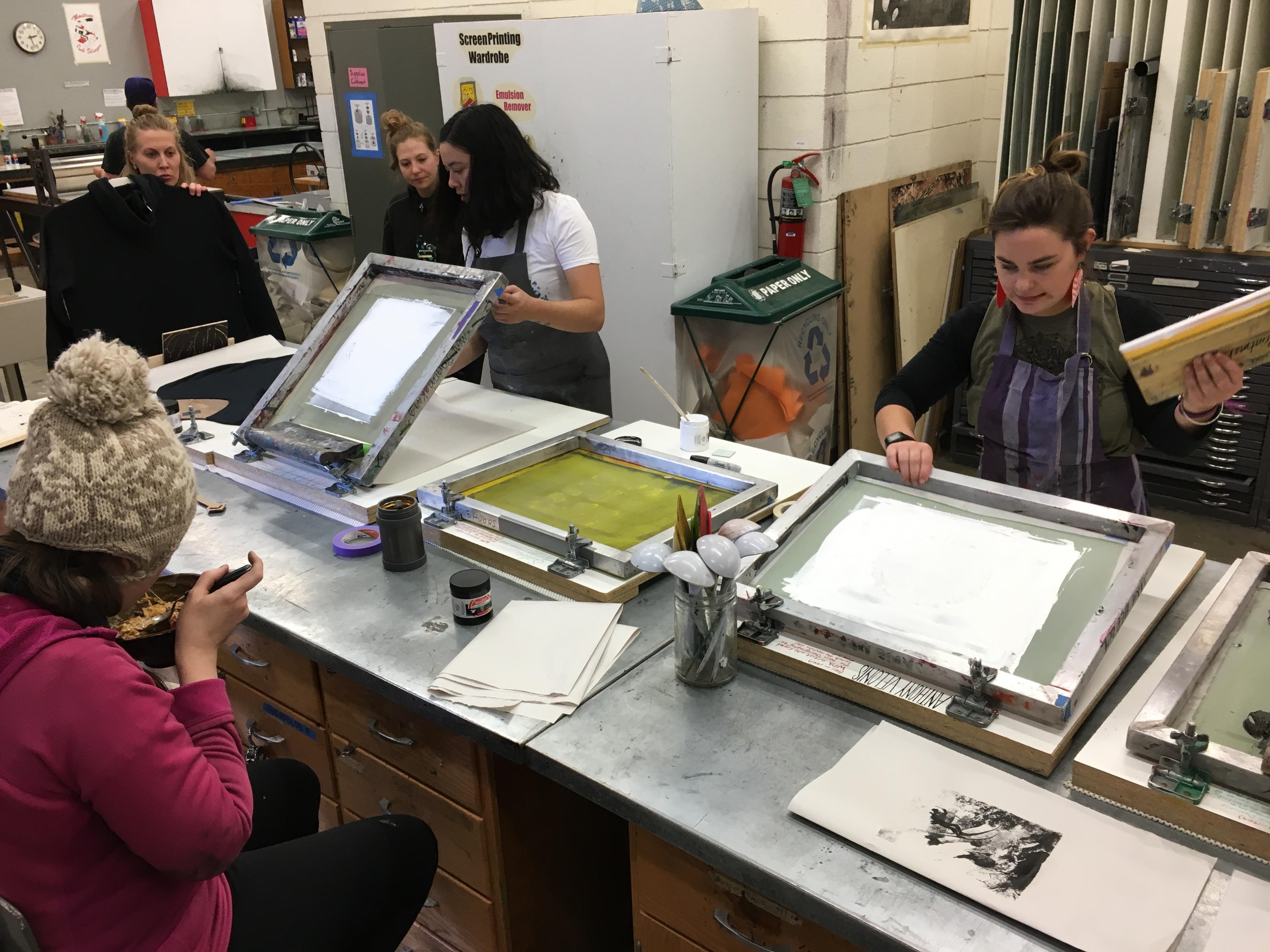 Printmaking - School of Art - Montana State University