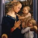 Art history painting-madona and child