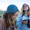 Students participating in our summer digital photo course that take place onsite in Teton National Park.  