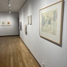 Multiple Works Displayed in Gallery