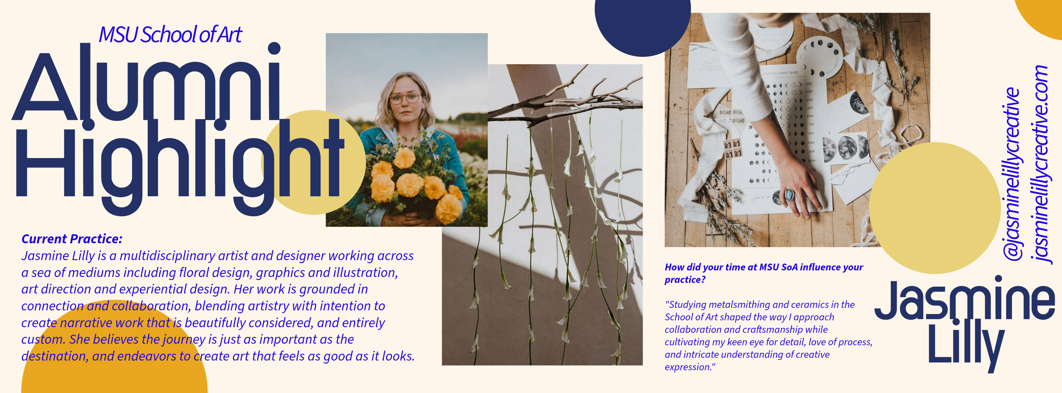 Alumni Highlight of Jasmine Lilly