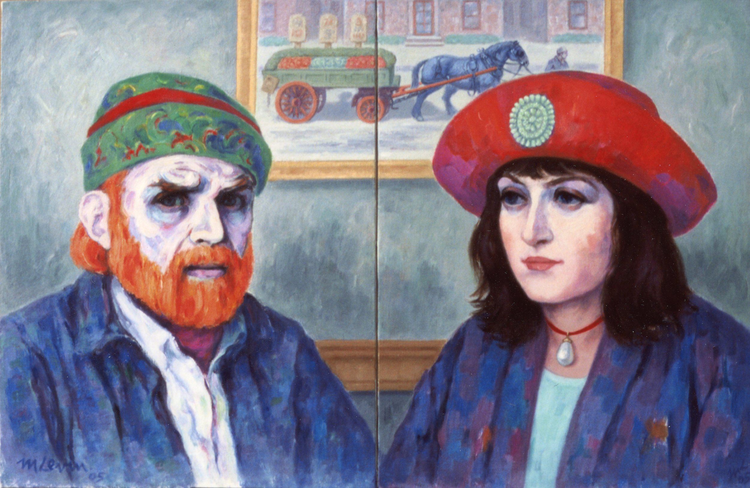 Diptych Morton and Alanna